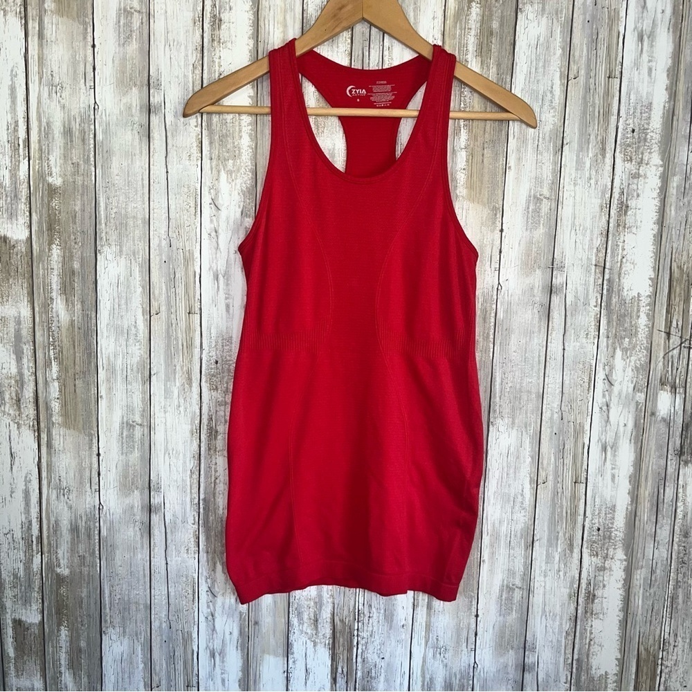 Zyia Red Stretch Tank